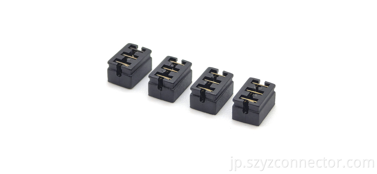 2.54mm Pitch MINI Jumper 3-in-line H6.0mm